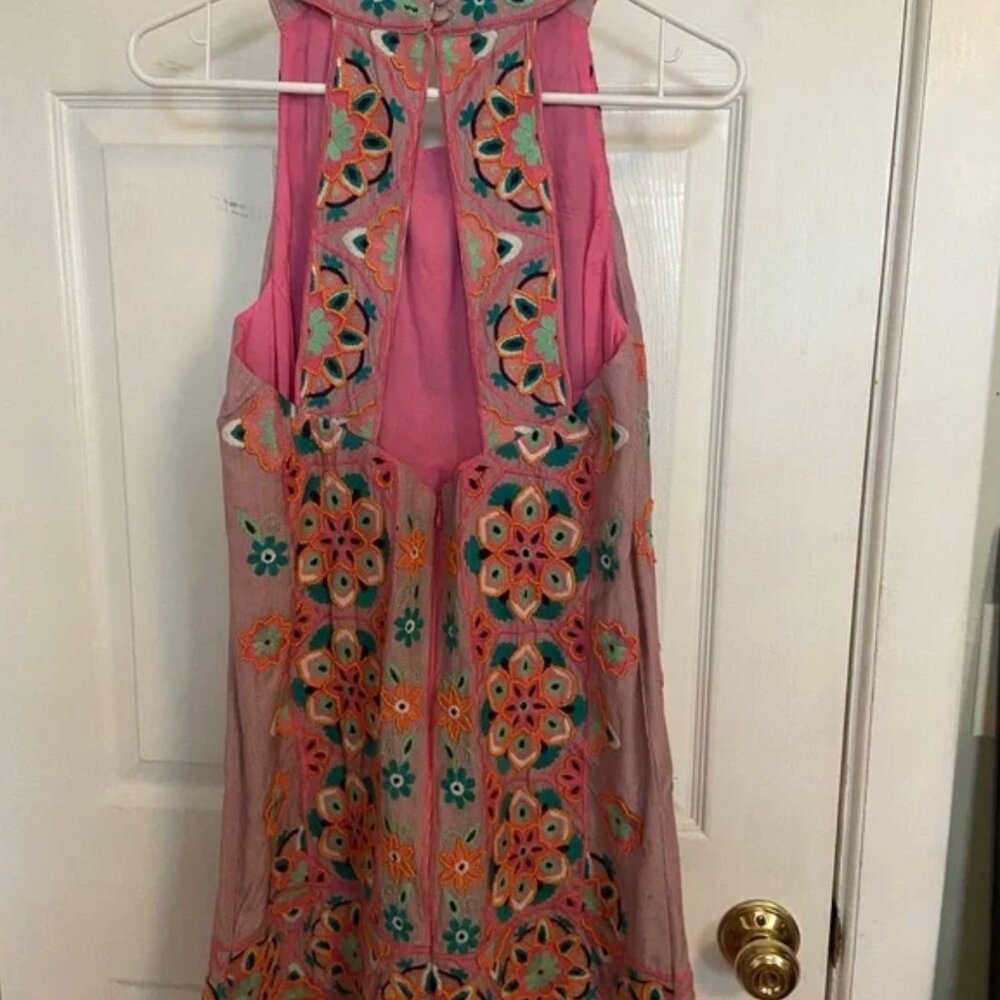 Anthropologie Embroidered Shift Dress - Picture 3 of 8